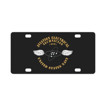 Load image into Gallery viewer, Navy - Rate - Aviation Electrical Technician X 300 Classic License Plate
