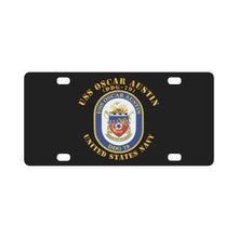 Load image into Gallery viewer, Navy - USS Oscar Austin (DDG 79) Classic License Plate
