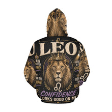 Load image into Gallery viewer, Leo - royal energy and confidence Men's All Over Print Hoodie (USA Size)
