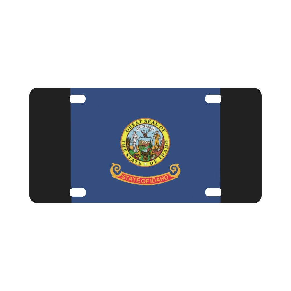 Flag - Idaho wo Txt Classic License Plate