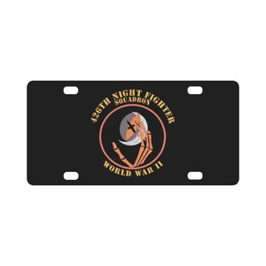 AAC - 426th Night Fighter Squadron - WWII X 300 Classic License Plate