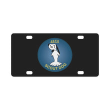 Load image into Gallery viewer, SSI - 48th Infantry Platoon Scout Dog Vietnam Classic License Plate
