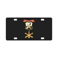 Load image into Gallery viewer, Army - 61st Air Defense Artillery w Number Br - DUI - Ribbon X 300 Classic License Plate
