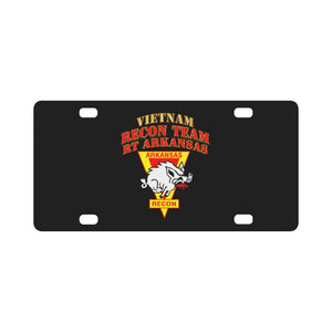 RECON TEAM - Recon Team - RT Arkansas - Razor Classic License Plate