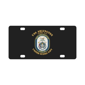 USS Arlington (LPD-24) X 300 Classic License Plate