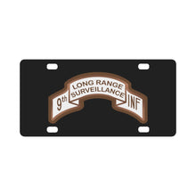 Load image into Gallery viewer, Scroll - 9th Infantry Division LRS Scroll Classic License Plate

