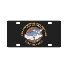 Load image into Gallery viewer, AAC - 873rd Bomb Squadron, 498th Bomb Group - 20th AAF X 300 Classic License Plate
