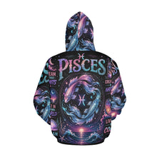 Load image into Gallery viewer, Pisces - Dreaming in Cosmic Men's All Over Print Hoodie (USA Size)
