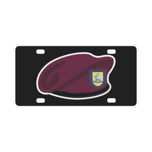 Load image into Gallery viewer, Army - Maroon Beret - Flash - DUI - 173rd Support Battalion wo Txt X 300 Classic License Plate
