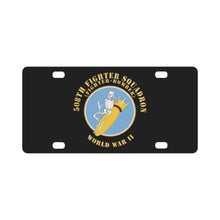 Load image into Gallery viewer, AAC - 508th Fighter Squadron (Fighter Bomber), World War II X 300 Classic License Plate
