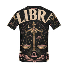 Load image into Gallery viewer, Libra - balance and cosmic elegance Men's All Over Print Crew Neck T-Shirt
