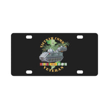 Load image into Gallery viewer, Army - Vietnam Combat Vet - w APCs BTeam X 300 Classic License Plate
