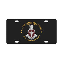 Load image into Gallery viewer, Army - US Veterinary Command - VETCOM - Veterinary Corps Classic License Plate
