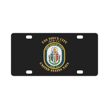 Load image into Gallery viewer, Navy - USS Sioux City (LCS-11) X 300 Classic License Plate
