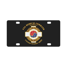 Load image into Gallery viewer, Army - USA Medical Command - Korea - US Army Classic License Plate
