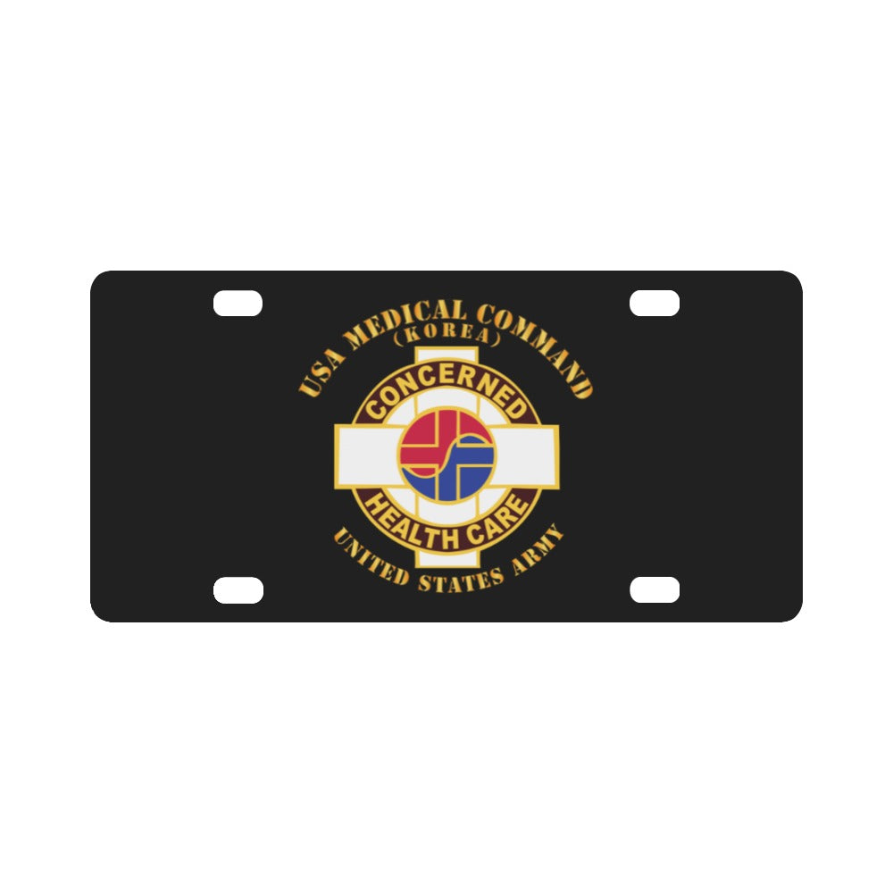 Army - USA Medical Command - Korea - US Army Classic License Plate