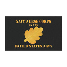 Load image into Gallery viewer, Car Magnets - Navy - Navy Nurse Corps Pin Branch w Txt X 300
