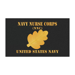 Car Magnets - Navy - Navy Nurse Corps Pin Branch w Txt X 300