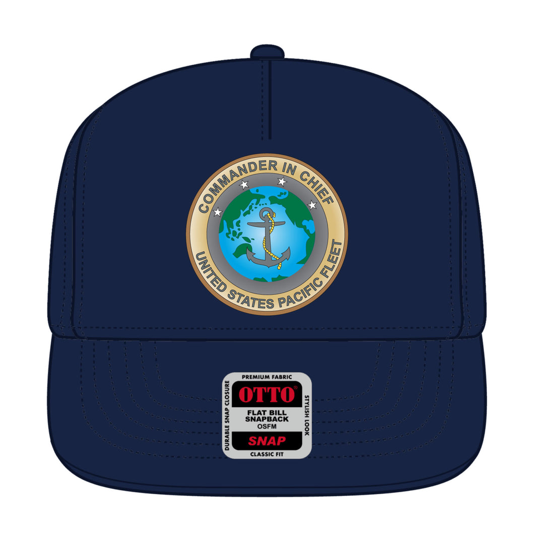 Snapback Hat - Commander In Chief - US Pacific Fleet - Film to Garment (FTG)