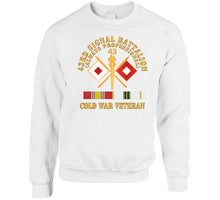 Load image into Gallery viewer, Army - 43rd Signal Battalion - Cold War Veteran W Cold Svc X 300 T Shirt
