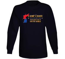 Load image into Gallery viewer, Camp Casey - Tongduchon - South Korea W Map X 300 T Shirt
