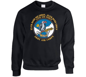 824th Bomb Squadron, 484th Bomb Group - 15th Aaf - V2 Color W Txt X 300 T Shirt