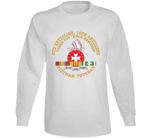 6th Battalion, 14th Artillery Regiment - Dui - Vn Svc Bar - Top X 300 Classic T Shirt, Crewneck Sweatshirt, Hoodie, Long Sleeve