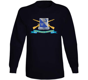 Army - 66th Infantry Regiment - Dui W Br - Ribbon X 300 Classic T Shirt, Crewneck Sweatshirt, Hoodie, Long Sleeve