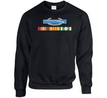 Load image into Gallery viewer, Vietnam Ribbons Svc Bar W Cib Wo Campaign Star T Shirt
