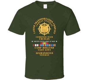 Army - 1438th Trans Company - Camp Holland Afghanistan Vet W Afghan Svc X 300 Classic T Shirt, Crewneck Sweatshirt, Hoodie, Long Sleeve