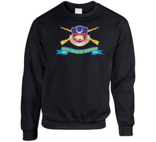 Load image into Gallery viewer, Army - 408th Infantry Regiment - Dui W Br - Ribbon X 300 T Shirt
