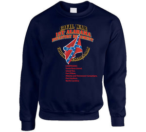 Civil War - 1st Alabama Infantry Regiment - Csa X 300 Classic T Shirt, Crewneck Sweatshirt, Hoodie, Long Sleeve