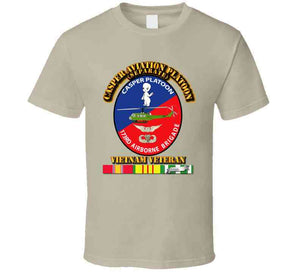 Casper Aviation Platoon - Vietnam Veteran - w Txt Classic T Shirt, Crewneck Sweatshirt, Hoodie, Long Sleeve