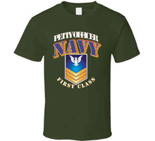 Load image into Gallery viewer, Navy - Rank - E6 - Po1 - Gold X 300 T Shirt
