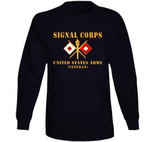 Load image into Gallery viewer, Army - Signal Corps - Branch - Us Army Veteran X 300dpi T Shirt
