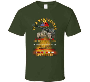 3rd Armored Division  - Gelnhausen, Germany - M109 Howitzer Sp  - Spearhead W Fire - 1973-76 - Cold X 300 T Shirt