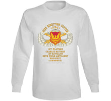 Load image into Gallery viewer, 39th Field Artillery Regiment, 1st Platoon, Fdc, Charlie Battery, 1st Battalion Airborne - V1 Gold X 300 T Shirt
