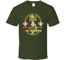 Load image into Gallery viewer, Vietnam Combat Veteran W 20th Engineer Brigade  Ssi - Dong Tam X 300 T Shirt
