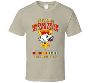 Recon Team -  Recon Team - Rt Arkansas - Razor - Vietnam War W Vn Svc T Shirt