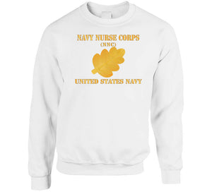 Navy - Navy Nurse Corps Pin Branch W Txt X 300 T Shirt