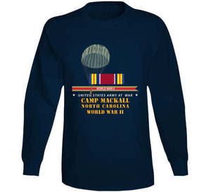 Army - Camp Mackall, Nc  W Svc Wwii W Streame W Jumper  X 300 Classic T Shirt, Crewneck Sweatshirt, Hoodie, Long Sleeve