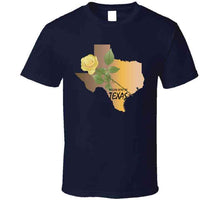 Load image into Gallery viewer, Texas -  Yellow Rose Of Texas W Texas State Map X 300 Classic T Shirt, Crewneck Sweatshirt, Hoodie, Long Sleeve
