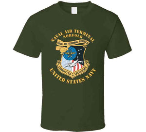 Navy - Naval Air Terminal Norfolk X 300 T Shirt