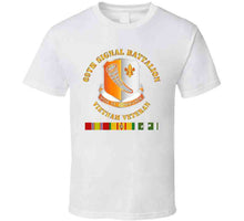 Load image into Gallery viewer, Army - 69th Signal Battalion - Vietnam Veteran W Vn Svc T Shirt
