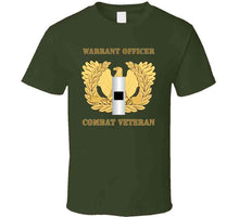 Load image into Gallery viewer, Emblem - Warrant Officer - Wo1 - Combat Veteran X 300 T Shirt

