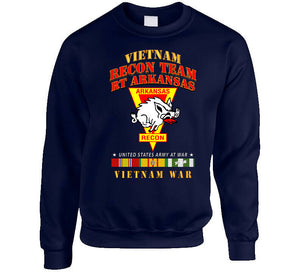 Recon Team -  Recon Team - Rt Arkansas - Razor - Vietnam War W Vn Svc T Shirt