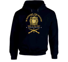 Load image into Gallery viewer, Army - 3d Bn 9th Infantry Regiment - Dui - Army At War W In Branch T Shirt
