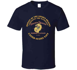 Navy - Domain Of The Golden Dragon X 300 T Shirt