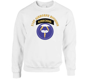 Army - 21st Airborne Division X 300 Classic T Shirt, Crewneck Sweatshirt, Hoodie, Long Sleeve