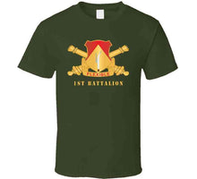 Load image into Gallery viewer, 94th Field Artillery Regiment - Dui W Br - 1st Battalion - Gold X 300 T Shirt
